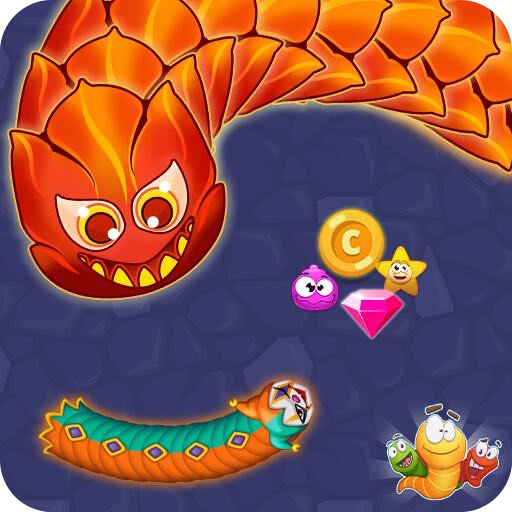 Snake.io - Jogando o jogo da cobrinha! 