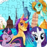 Unicorns Travel The World Puzzle