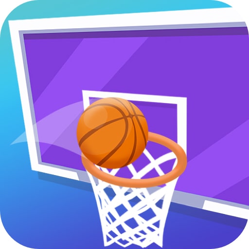 Basket Swooshes - basketball game - free online game