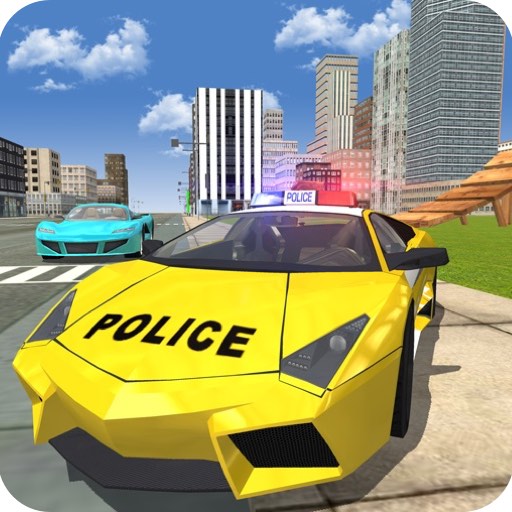 Police Drift Car