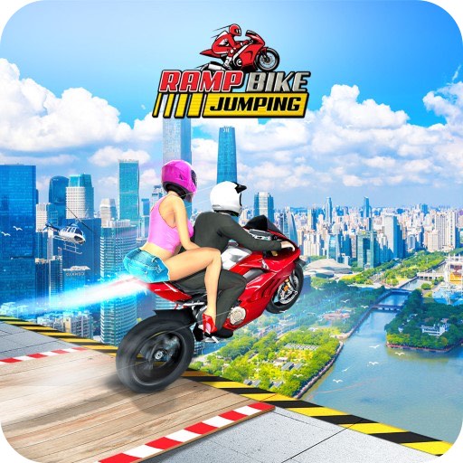 Ramp Bike Jumping