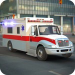 City Ambulance Car Driving