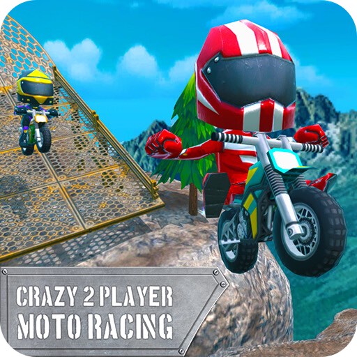 Crazy 2 Player Moto Racing: Jogar grátis online no Reludi