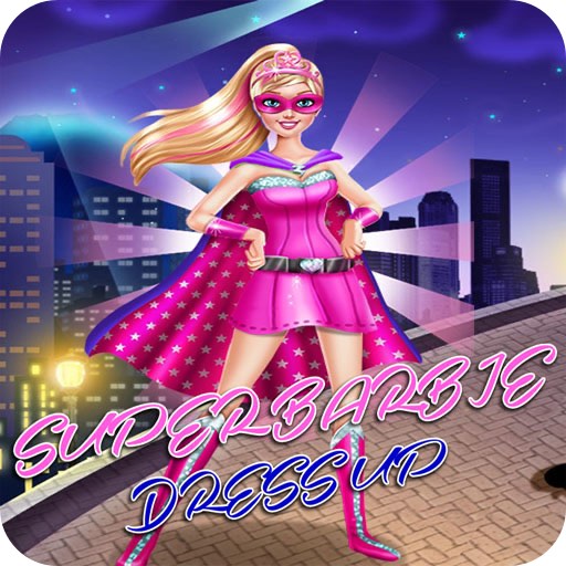 Jogos de Vestir a Super Barbie no Meninas Jogos