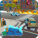 2 Player 3D City Racer